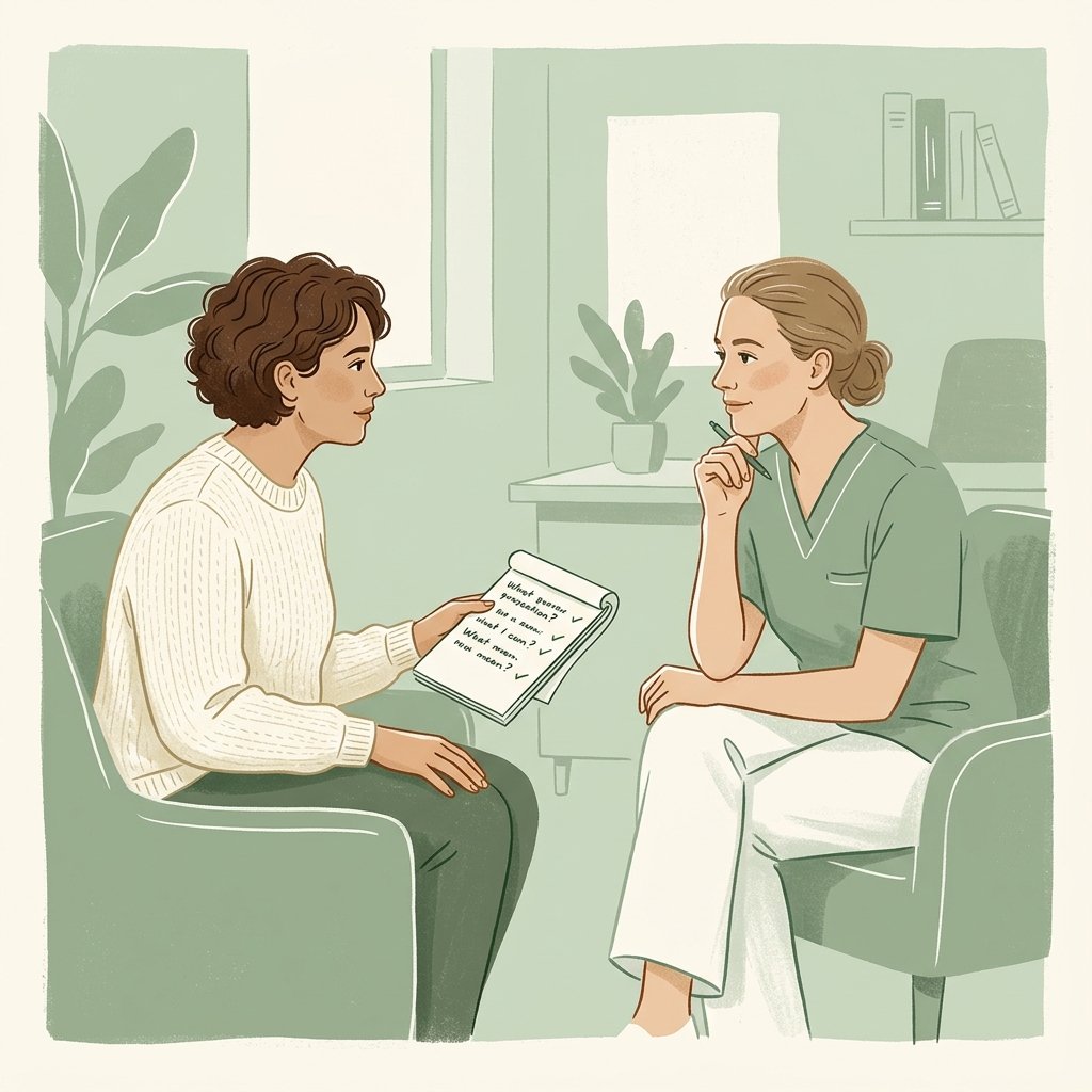 Illustrative patient-clinician discussion on weight-loss medications